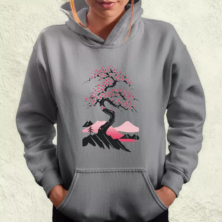 Minimalista sakura fa v4 női pulóver