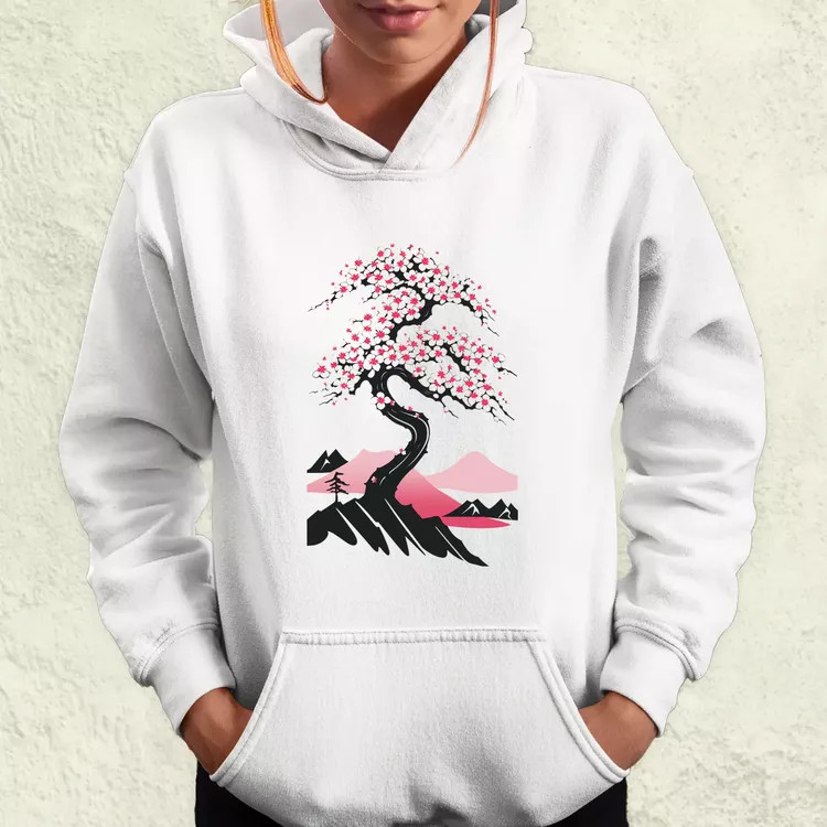 Minimalista sakura fa v4 női pulóver
