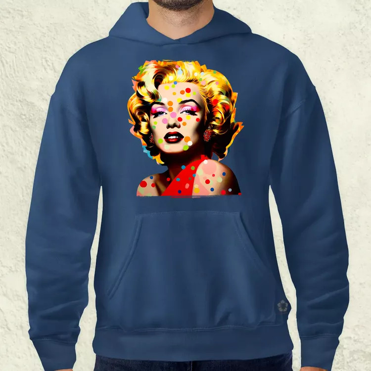 Pop art Marilyn Monroe v1 férfi pulóver