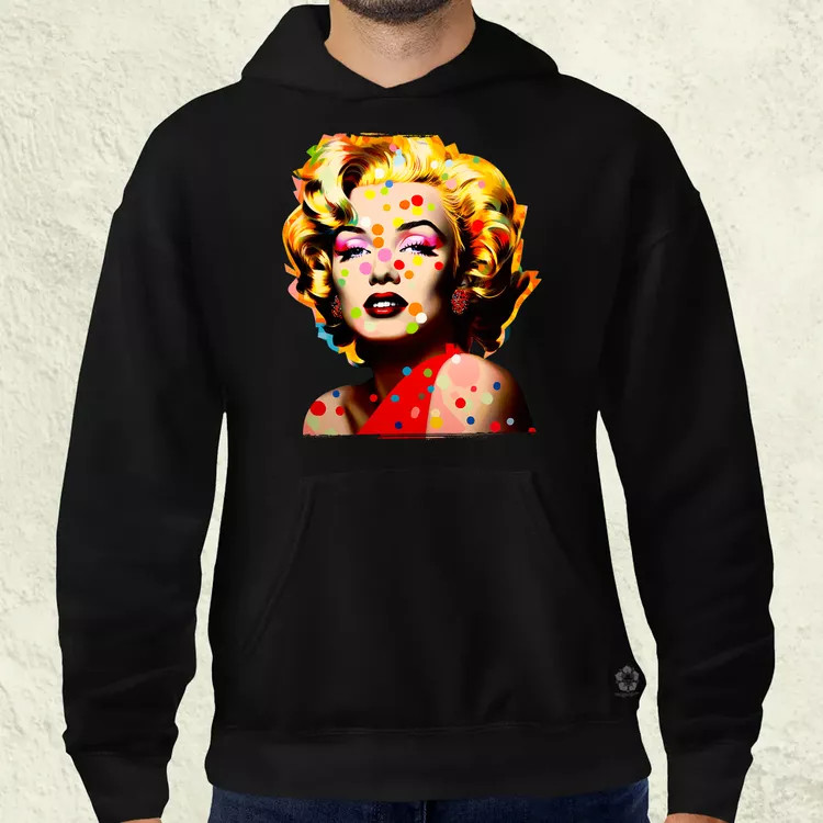 Pop art Marilyn Monroe v1 férfi pulóver
