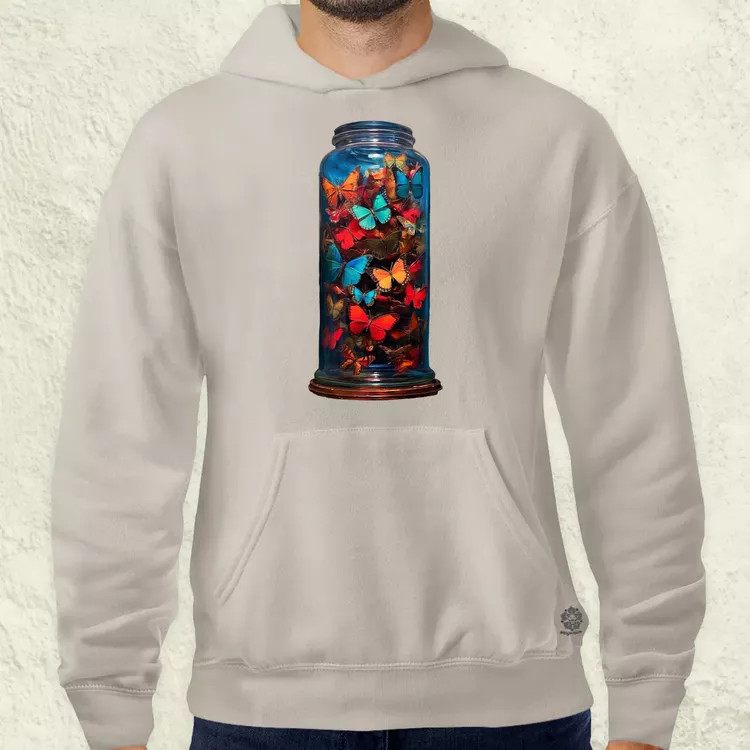 Pillangó fantázia v3 férfi pulóver