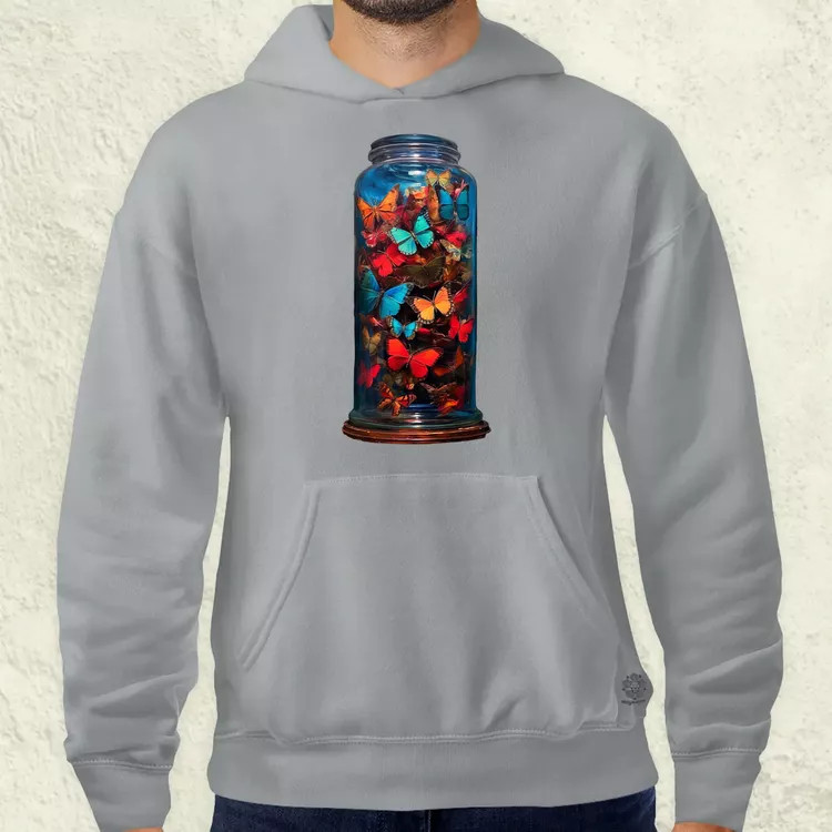 Pillangó fantázia v3 férfi pulóver