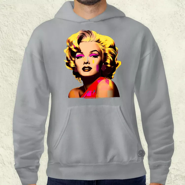 Pop art Marilyn Monroe v2 férfi pulóver