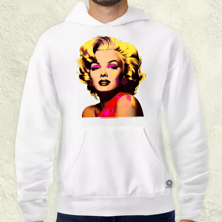 Pop art Marilyn Monroe v2 férfi pulóver