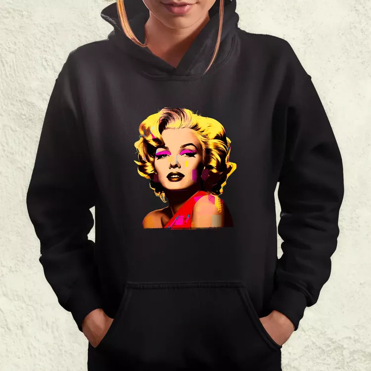 Pop art Marilyn Monroe v2 női pulóver