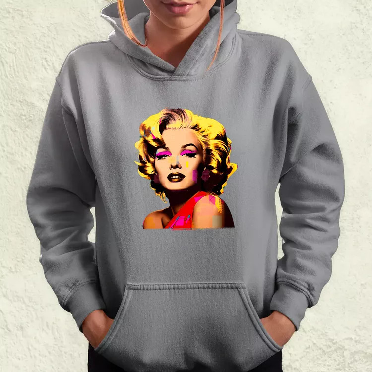 Pop art Marilyn Monroe v2 női pulóver