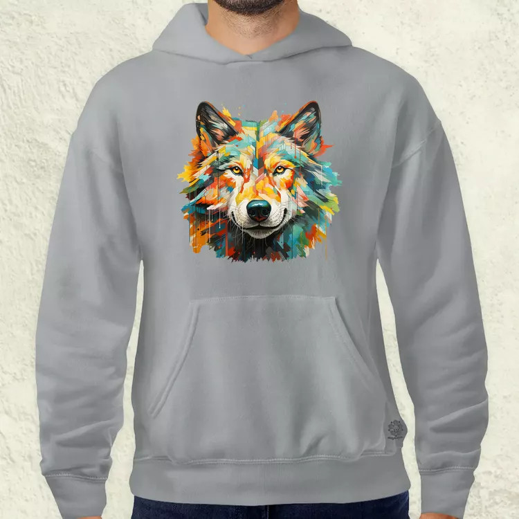 Pop art farkas v2 férfi pulóver