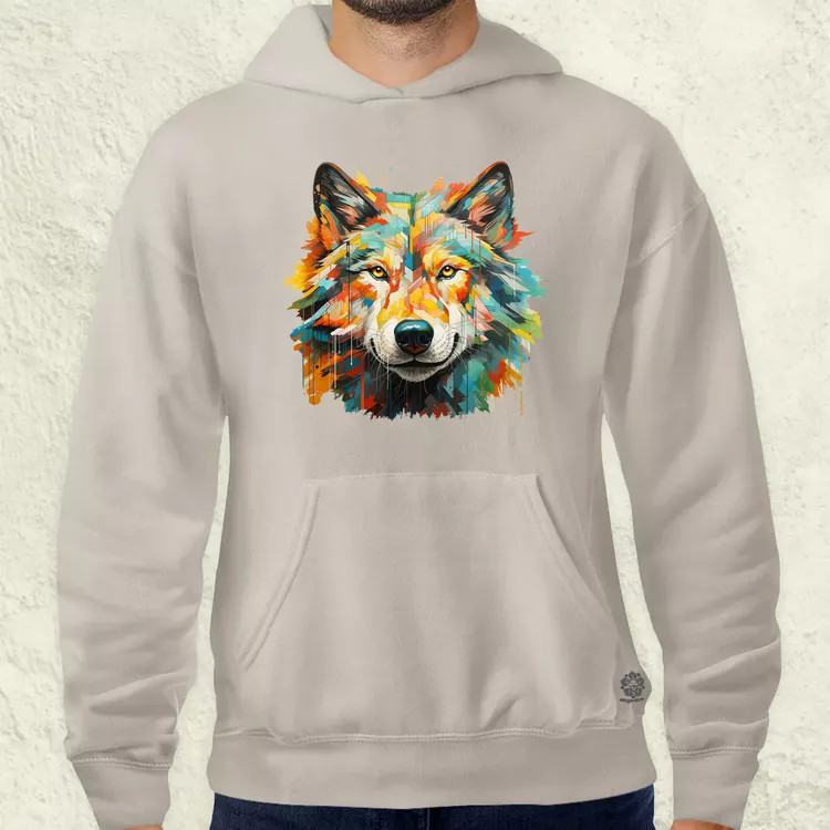 Pop art farkas v2 férfi pulóver