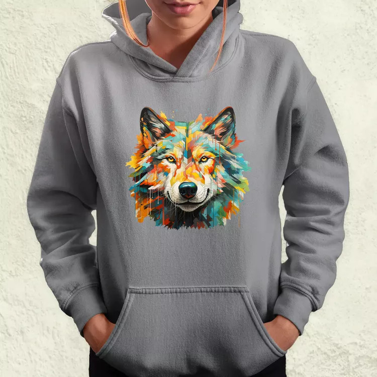 Pop art farkas v2 női pulóver