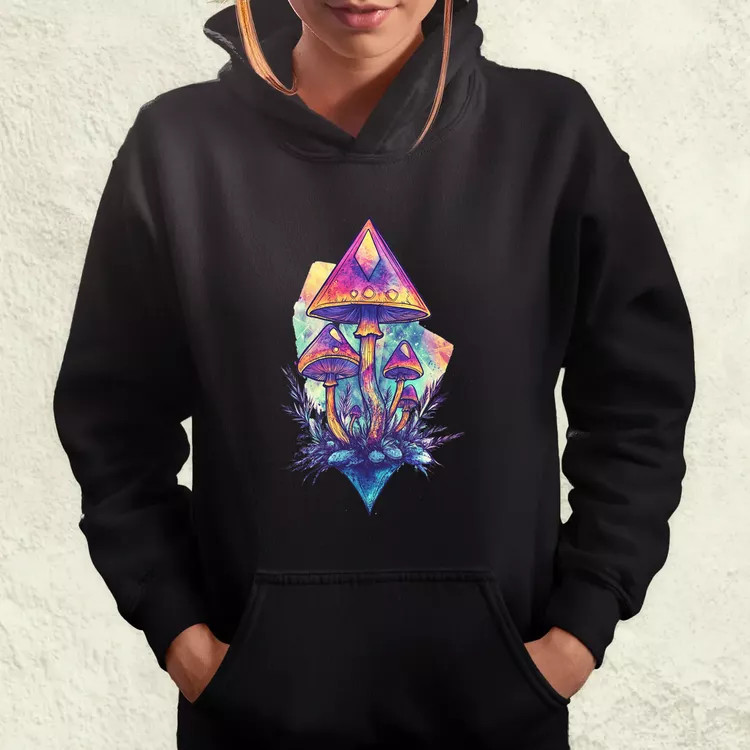 Pszichedelikus varázsgomba v12 női pulóver