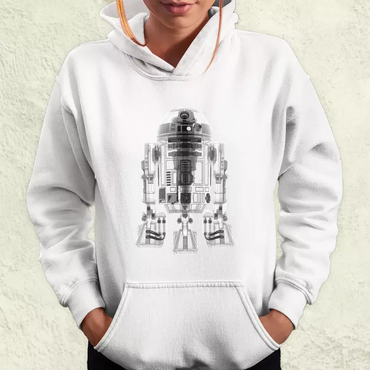 R2-D2 röntgen v3 női pulóver
