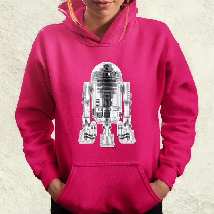 R2-D2 röntgen v3 női pulóver
