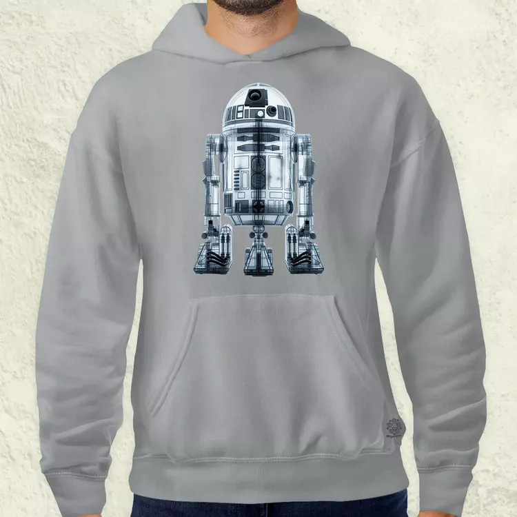 R2-D2 röntgen v4 férfi pulóver