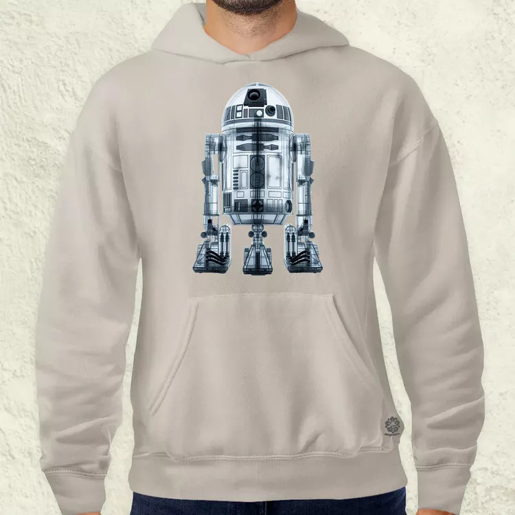 R2-D2 röntgen v4 férfi pulóver