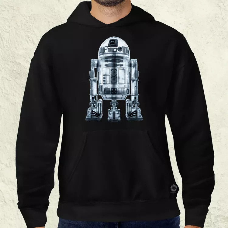 R2-D2 röntgen v4 férfi pulóver