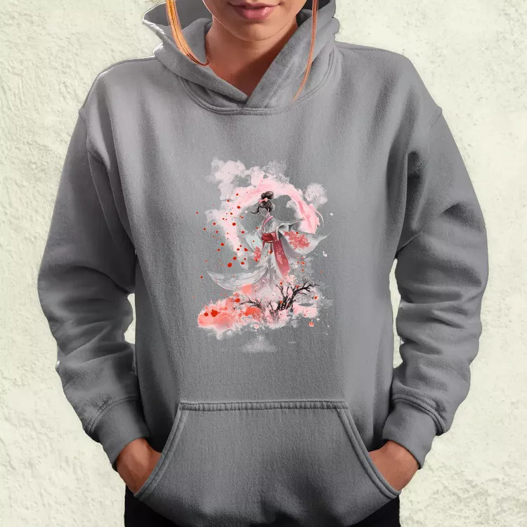 Sakura fröccsenés v4 női pulóver