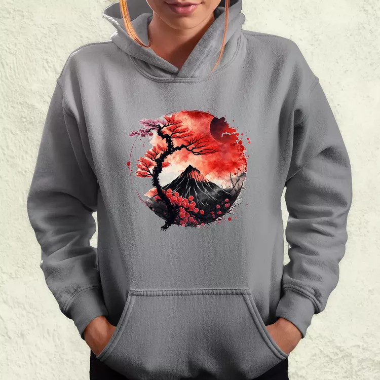 Sakura hegy v1 női pulóver