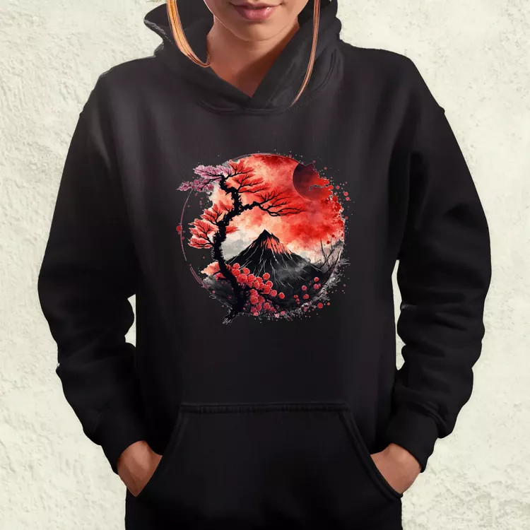 Sakura hegy v1 női pulóver