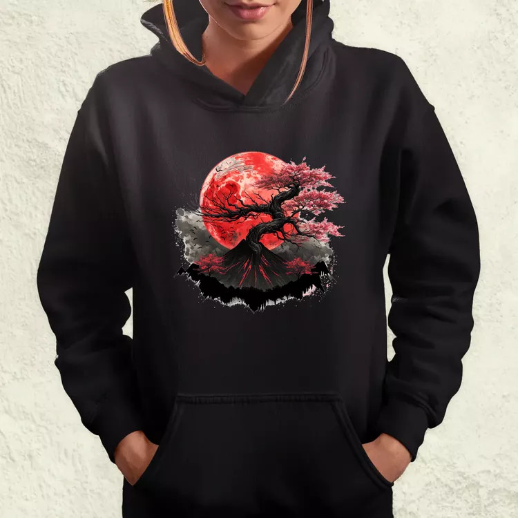 Sakura hegy v2 női pulóver