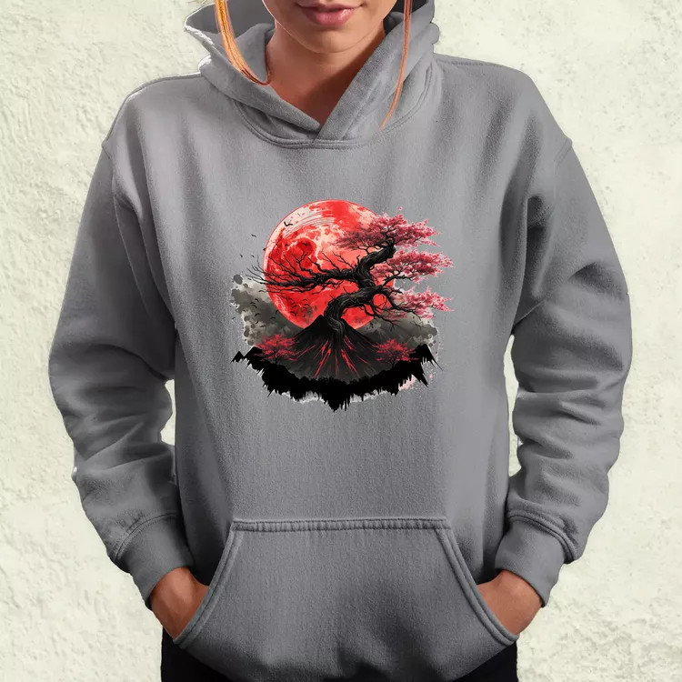 Sakura hegy v2 női pulóver