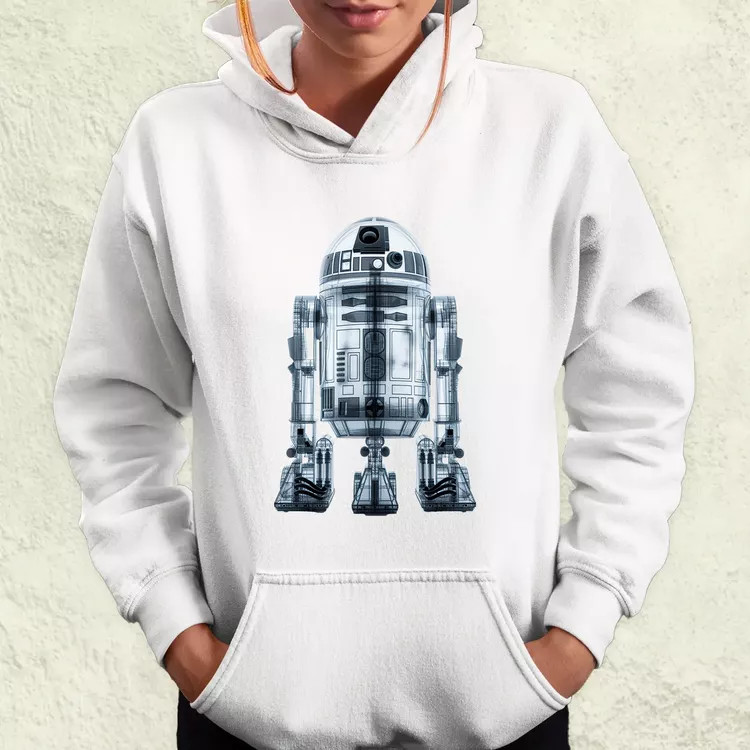 R2-D2 röntgen v4 női pulóver