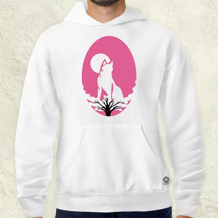 Sakura Inu férfi pulóver