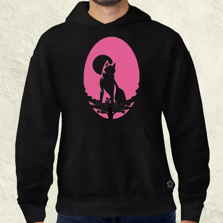 Sakura Inu férfi pulóver