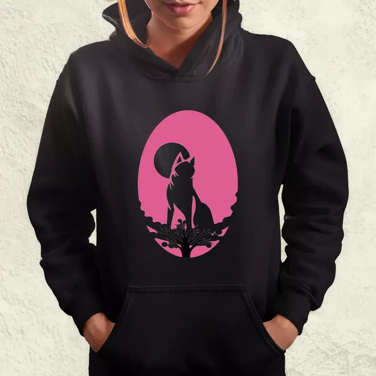 Sakura Inu női pulóver