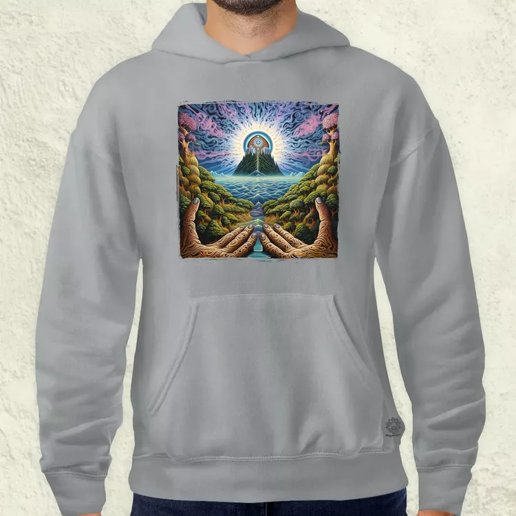 Spirituális ébredés v1 férfi pulóver