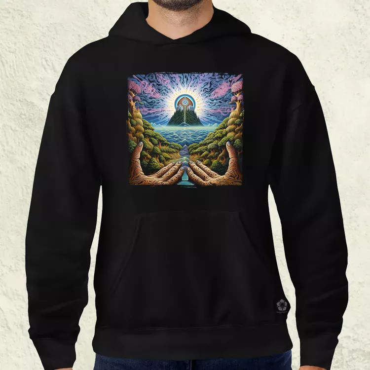 Spirituális ébredés v1 férfi pulóver