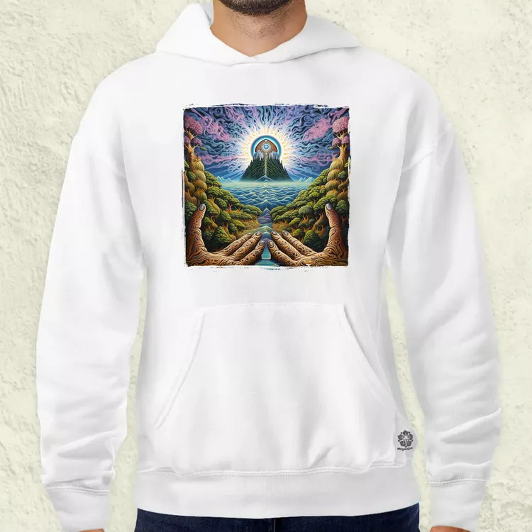 Spirituális ébredés v1 férfi pulóver