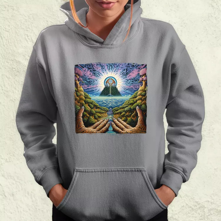 Spirituális ébredés v1 női pulóver