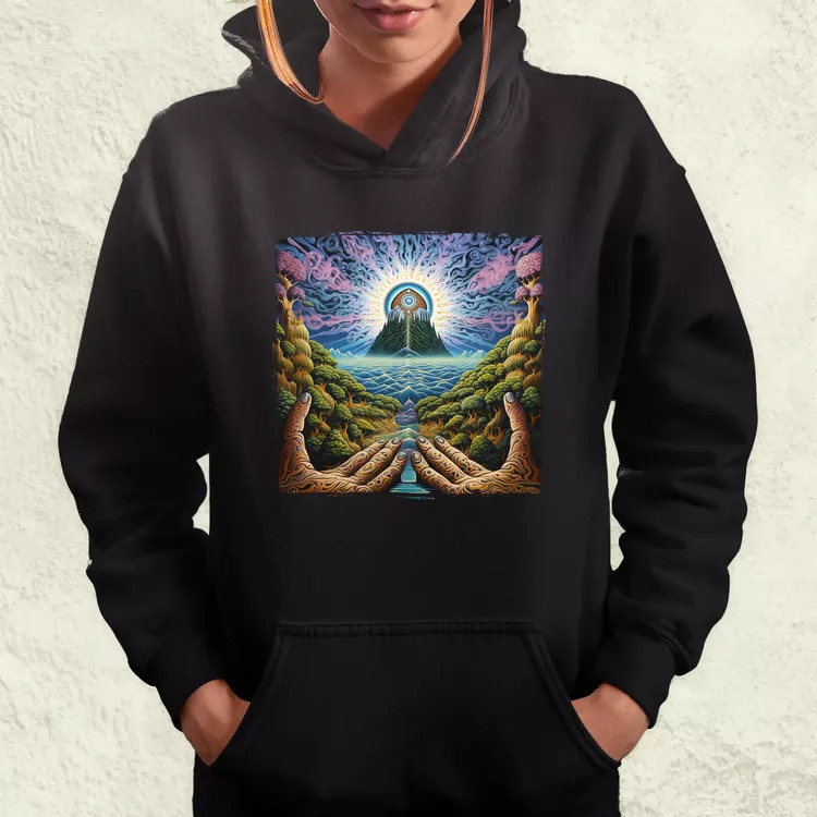 Spirituális ébredés v1 női pulóver