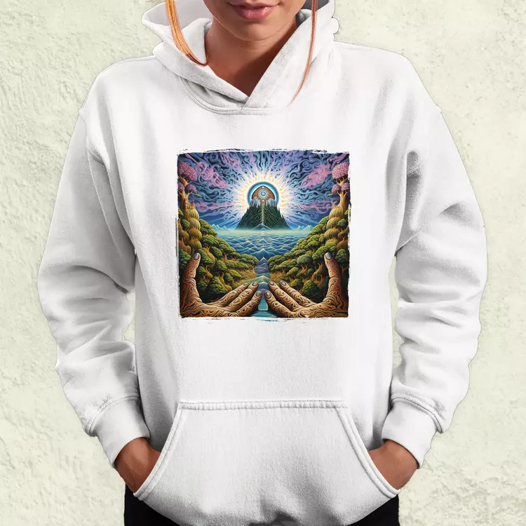 Spirituális ébredés v1 női pulóver