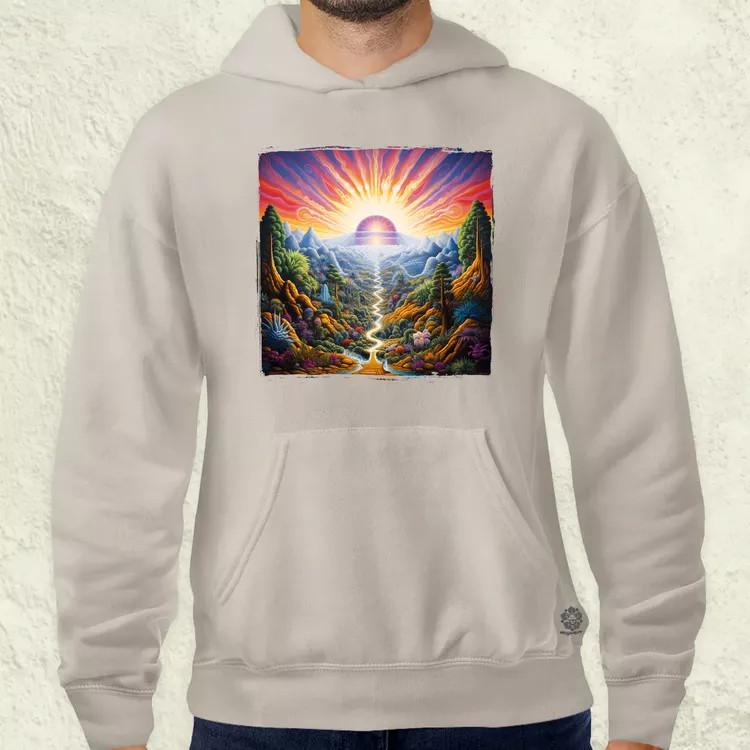 Spirituális ébredés v2 férfi pulóver