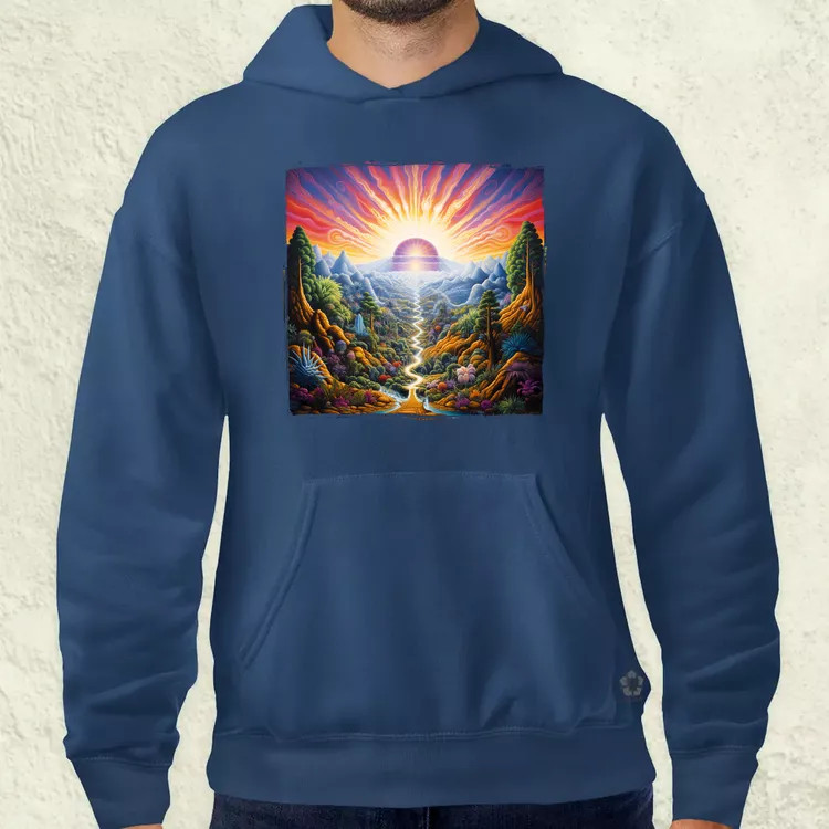 Spirituális ébredés v2 férfi pulóver