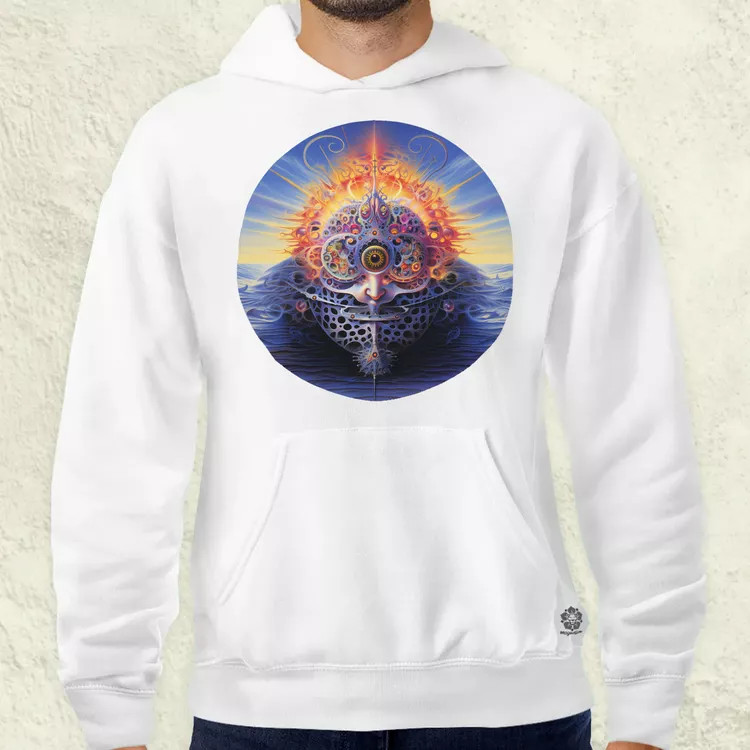 Spirituális ébredés v3 férfi pulóver