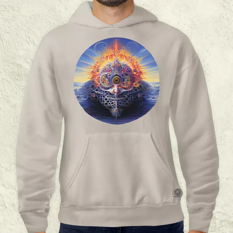 Spirituális ébredés v3 férfi pulóver