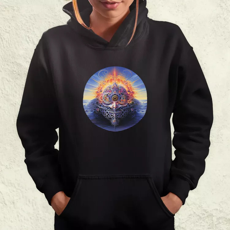 Spirituális ébredés v3 női pulóver