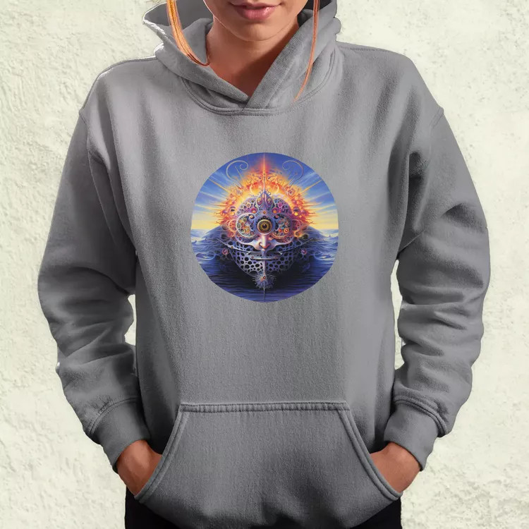Spirituális ébredés v3 női pulóver