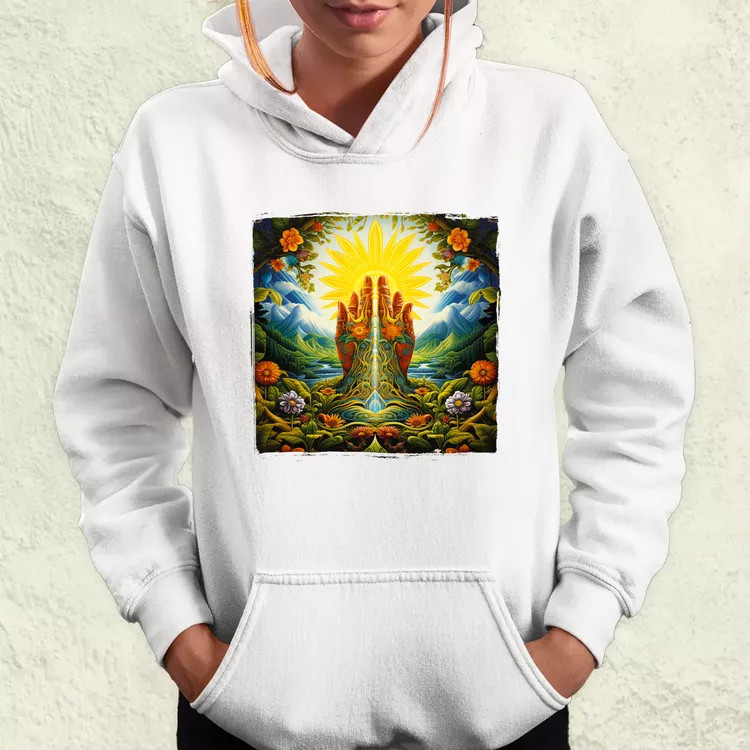 Spirituális ébredés v5 női pulóver