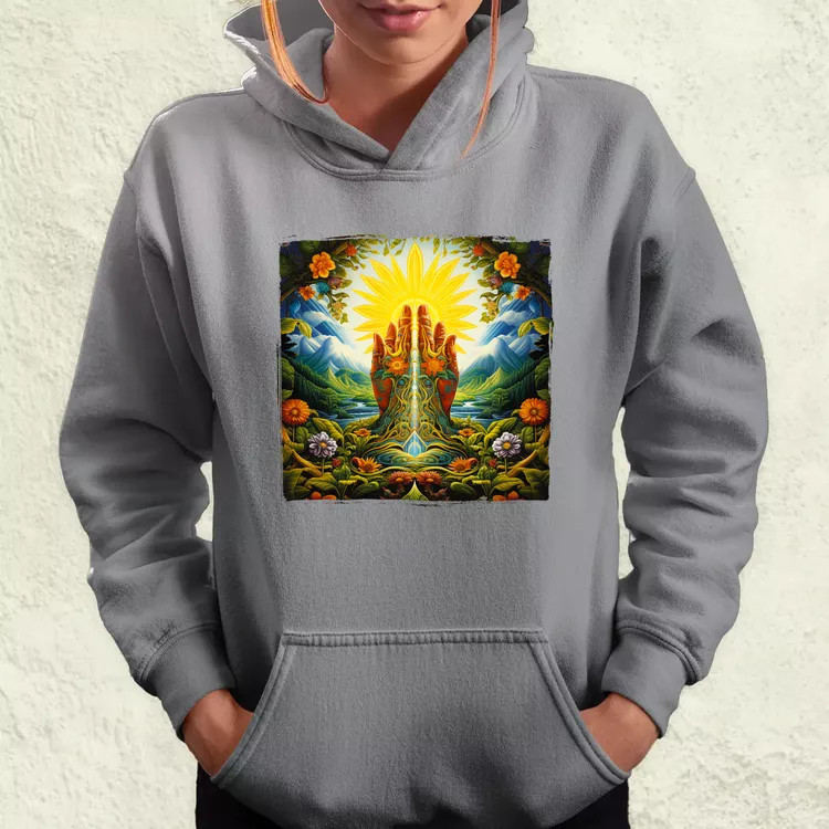 Spirituális ébredés v5 női pulóver