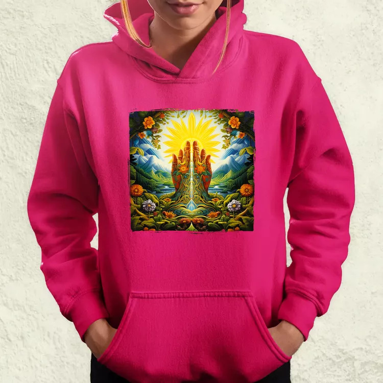 Spirituális ébredés v5 női pulóver