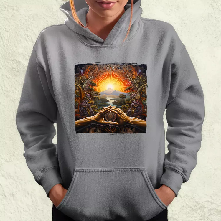 Spirituális ébredés v6 női pulóver