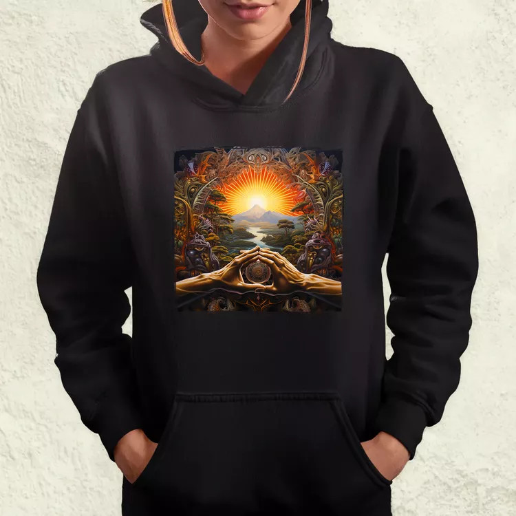Spirituális ébredés v6 női pulóver