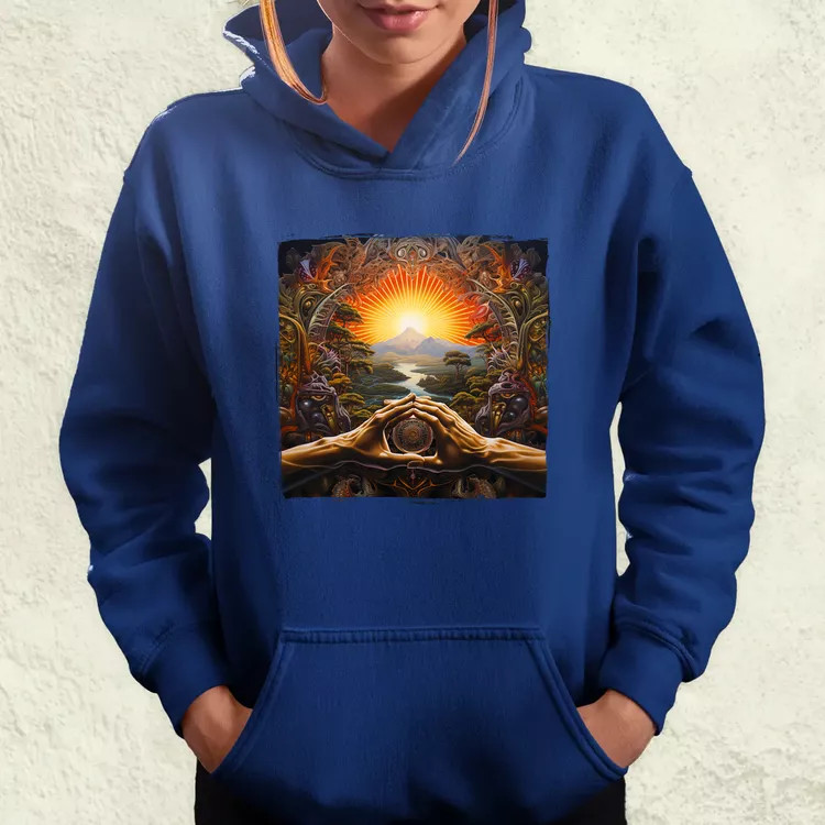Spirituális ébredés v6 női pulóver