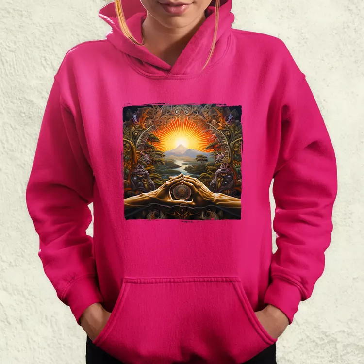 Spirituális ébredés v6 női pulóver