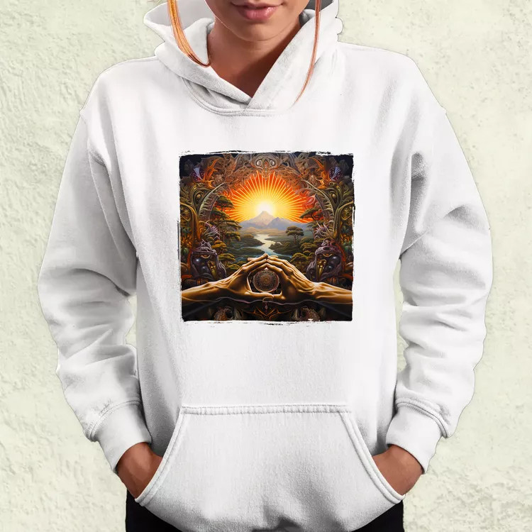 Spirituális ébredés v6 női pulóver