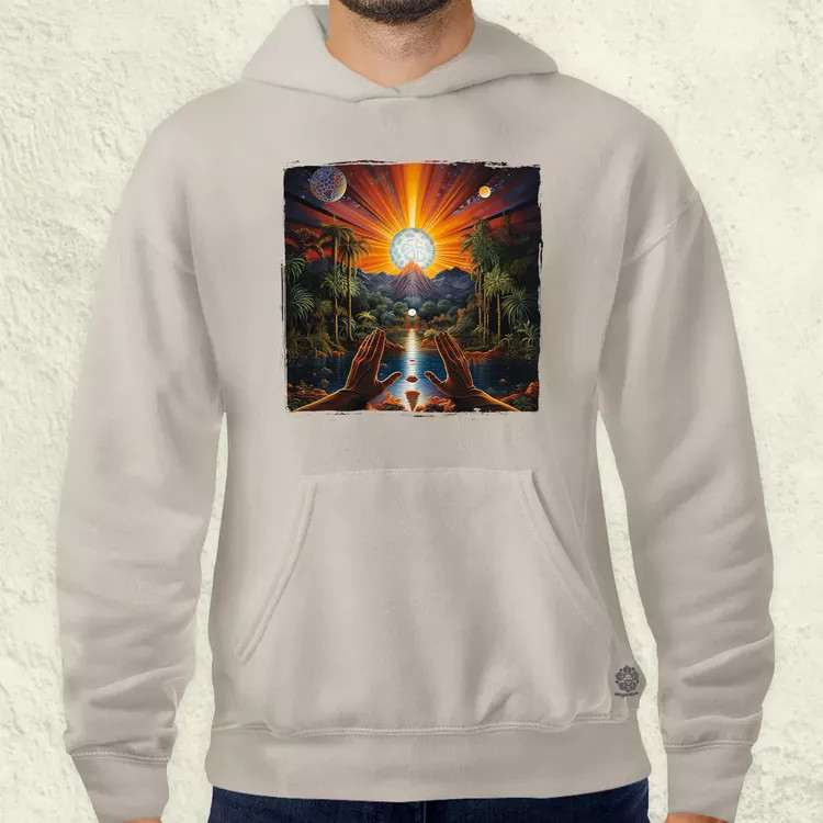 Spirituális ébredés v8 férfi pulóver