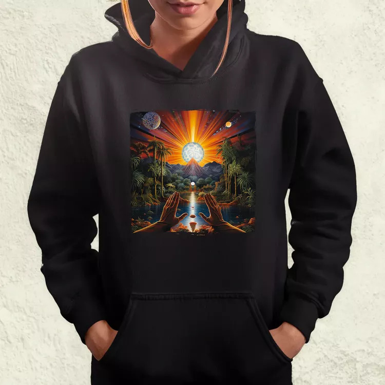 Spirituális ébredés v8 női pulóver